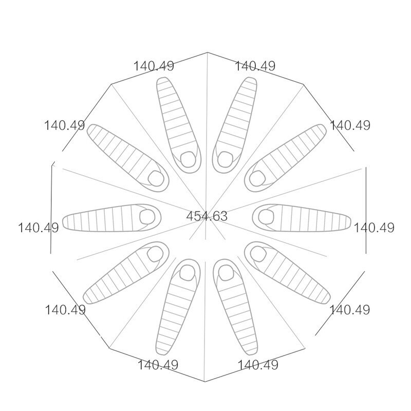Cheap Goat Tents Asta Gear Outdoor Light Weight Pyramid Tent 4 Season 10 Persons Team Family Camping Equipment Mountain House   